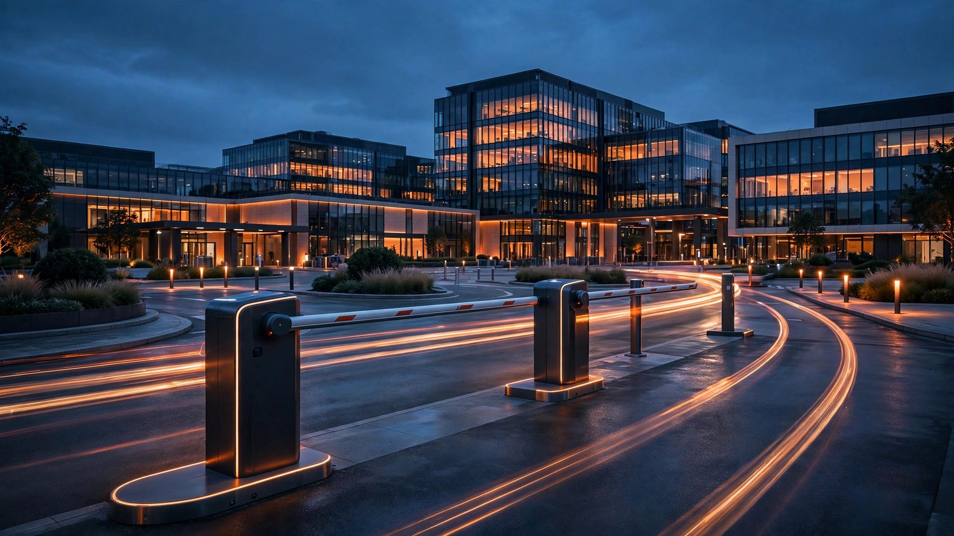 Automatic gates and high-speed doors for industrial sites