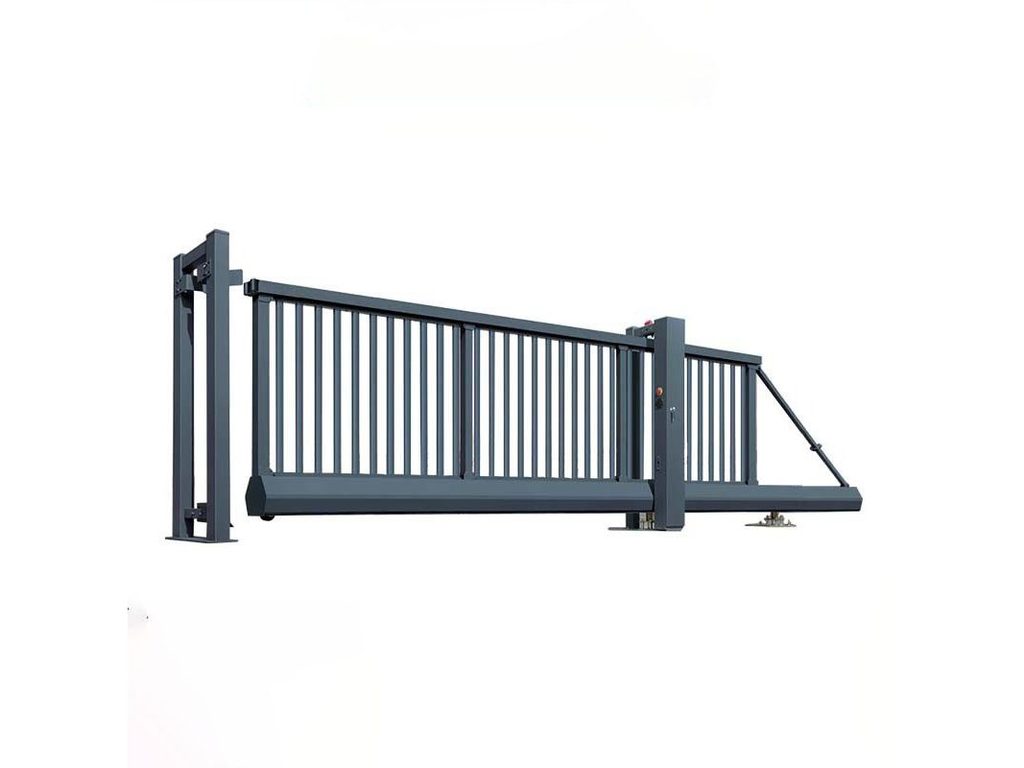 Villa entrance gate — reference model shown, designs customized per project